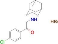 2-(1-adamantylamino)-1-(4-chlorophenyl)ethanone hydrobromide