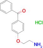 [4-(2-aminoethoxy)phenyl](phenyl)methanone hydrochloride