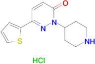 2-piperidin-4-yl-6-(2-thienyl)pyridazin-3(2H)-one hydrochloride