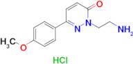 2-(2-aminoethyl)-6-(4-methoxyphenyl)pyridazin-3(2H)-one hydrochloride