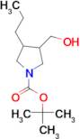 tert-butyl 3-(hydroxymethyl)-4-propylpyrrolidine-1-carboxylate