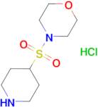 4-(piperidin-4-ylsulfonyl)morpholine hydrochloride