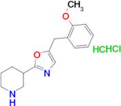 3-[5-(2-methoxybenzyl)-1,3-oxazol-2-yl]piperidine dihydrochloride