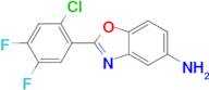 2-(2-Chloro-4,5-difluorophenyl)benzo[d]oxazol-5-amine