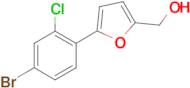 [5-(4-bromo-2-chlorophenyl)-2-furyl]methanol