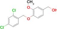 {4-[(2,4-dichlorobenzyl)oxy]-3-methoxyphenyl}methanol