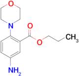 Propyl 5-amino-2-morpholinobenzoate