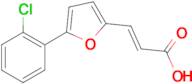 3-[5-(2-chlorophenyl)-2-furyl]acrylic acid