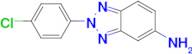 2-(4-Chlorophenyl)-2H-benzo[d][1,2,3]triazol-5-amine