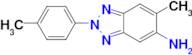 6-Methyl-2-(p-tolyl)-2H-benzo[d][1,2,3]triazol-5-amine