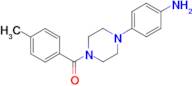 {4-[4-(4-Methylbenzoyl)piperazin-1-yl]phenyl}amine