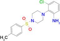 3-Chloro-2-(4-tosylpiperazin-1-yl)aniline