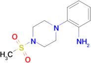 2-[4-(Methylsulfonyl)piperazin-1-yl]aniline
