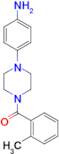 {4-[4-(2-Methylbenzoyl)piperazin-1-yl]phenyl}amine