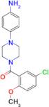 4-[4-(5-Chloro-2-methoxybenzoyl)piperazin-1-yl]aniline