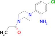 5-Chloro-2-(4-propionylpiperazin-1-yl)aniline
