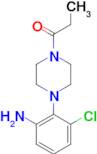 3-Chloro-2-(4-propionylpiperazin-1-yl)aniline
