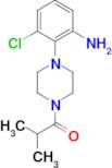 3-Chloro-2-(4-isobutyrylpiperazin-1-yl)aniline