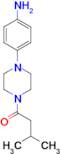 4-[4-(3-methylbutanoyl)piperazin-1-yl]aniline