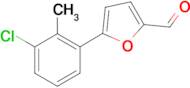 5-(3-Chloro-2-methylphenyl)furan-2-carboxaldehyde