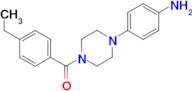 4-[4-(4-Ethylbenzoyl)piperazin-1-yl]aniline