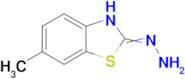 2-hydrazino-6-methyl-1,3-benzothiazole