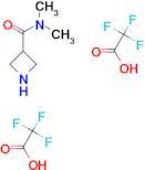 N,N-Dimethylazetidine-3-carboxamide bis(trifluoroacetate)