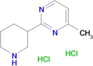 4-Methyl-2-(piperidin-3-yl)pyrimidine dihydrochloride