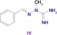 2-benzylidene-1-methylhydrazinecarboximidamide hydroiodide