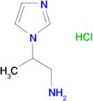 [2-(1H-imidazol-1-yl)propyl]amine hydrochloride