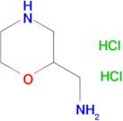 (morpholin-2-ylmethyl)amine dihydrochloride