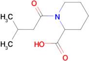 1-(3-methylbutanoyl)piperidine-2-carboxylic acid