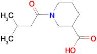 1-(3-methylbutanoyl)piperidine-3-carboxylic acid