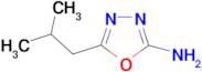 5-isobutyl-1,3,4-oxadiazol-2-amine
