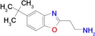 2-[5-(tert-Butyl)benzo[d]oxazol-2-yl]ethylamine