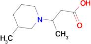 3-(3-methylpiperidin-1-yl)butanoic acid