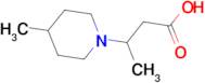 3-(4-methylpiperidin-1-yl)butanoic acid