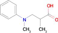 2-methyl-3-[methyl(phenyl)amino]propanoic acid