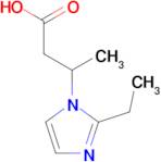 3-(2-ethyl-1H-imidazol-1-yl)butanoic acid