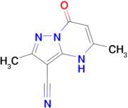 2,5-dimethyl-7-oxo-4,7-dihydropyrazolo[1,5-a]pyrimidine-3-carbonitrile