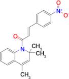 2,2,4-trimethyl-1-[3-(4-nitrophenyl)acryloyl]-1,2-dihydroquinoline