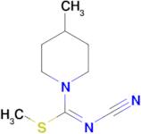 methyl N-cyano-4-methylpiperidine-1-carbimidothioate