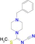 methyl 4-benzyl-N-cyanopiperazine-1-carbimidothioate