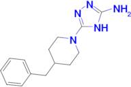 3-(4-benzylpiperidin-1-yl)-1H-1,2,4-triazol-5-amine