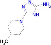 3-(4-methylpiperidin-1-yl)-1H-1,2,4-triazol-5-amine