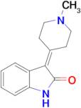 3-(1-methylpiperidin-4-ylidene)-1,3-dihydro-2H-indol-2-one