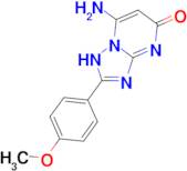 7-amino-2-(4-methoxyphenyl)[1,2,4]triazolo[1,5-a]pyrimidin-5(4H)-one