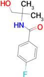 4-fluoro-N-(2-hydroxy-1,1-dimethylethyl)benzamide