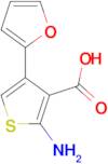 2-amino-4-(2-furyl)thiophene-3-carboxylic acid