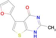 5-(2-furyl)-2-methylthieno[2,3-d]pyrimidin-4(3H)-one